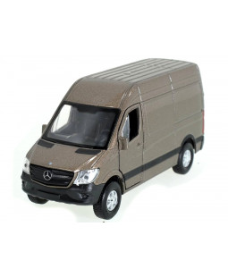 Welly Mercedes Benz Sprinter Panel Van, hnědý 1:34-39