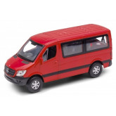 Welly Mercedes Benz Sprinter Traveliner, červený 1:34-39