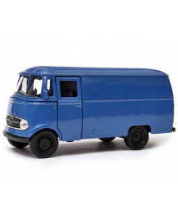 Welly Mercedes Benz L 319 Van, modrý 1:34-39