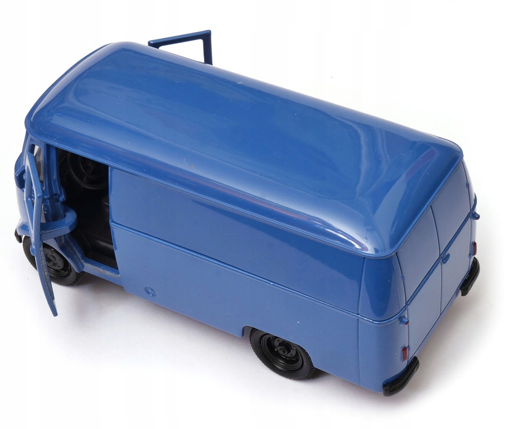 Welly Mercedes Benz L 319 Van, modrý 1:34-39