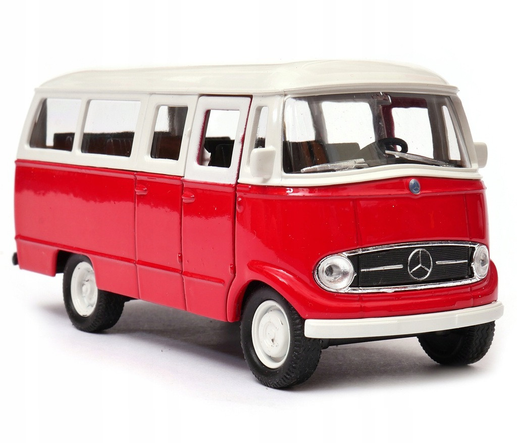 Welly Mercedes Benz L 319 Bus (red/white) 1:34-39