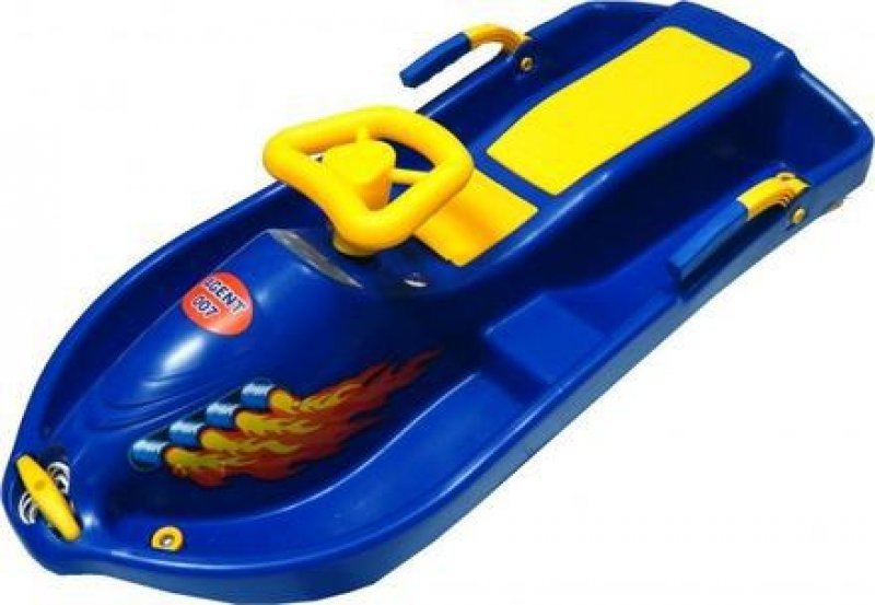 Plastkon Boby Snow Boat řiditelné, Modré