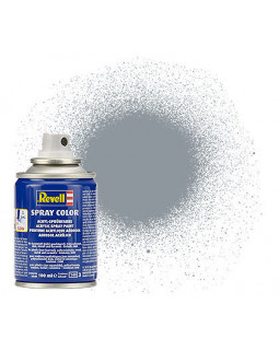 Barva Revell ve spreji 34191, metalická ocelová (steel metallic)