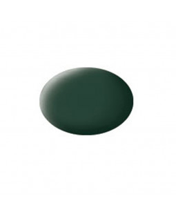 Barva Revell akrylová Aqua Color 36168, matná tmavě zelená (dark green mat RAF)