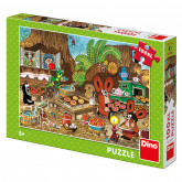 Dino Puzzle Krtek v kuchyni 100XL