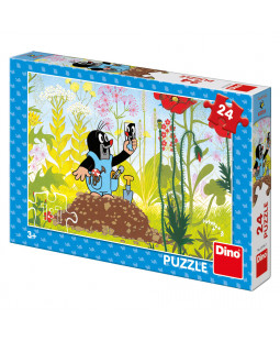 Dino Toys Puzzle Krtek v kalhotkách 24 dílků