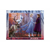 Deskové puzzle 40 dílků - Ledové královstí 2, Frozen 2