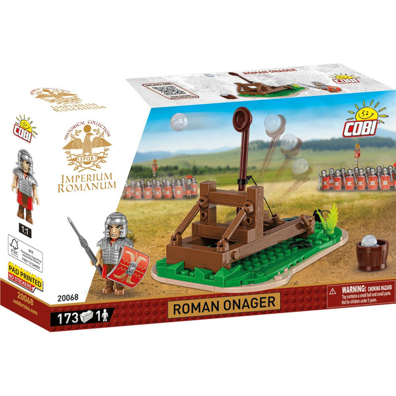 Cobi 20068 IR Římský onager (katapult), 173 kostek, 1 figurka