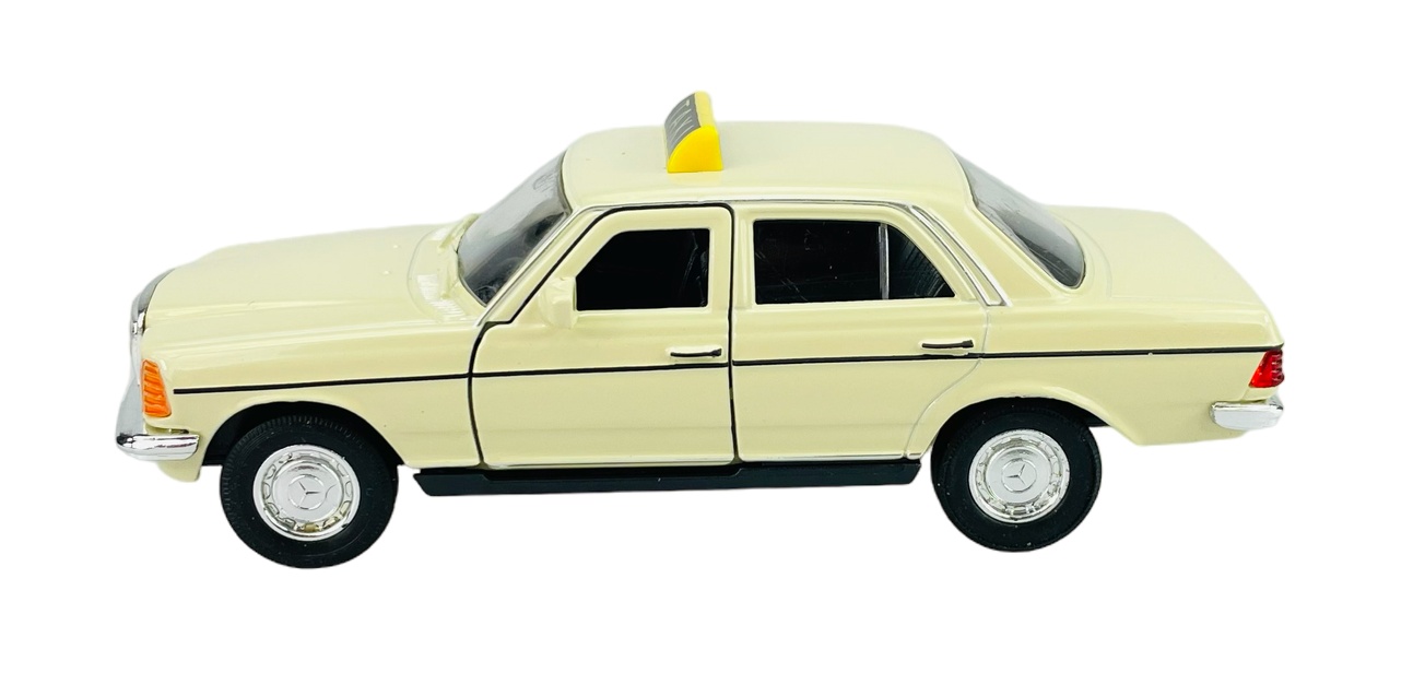 Welly Mercedes-Benz E-Class 230E cream Taxi, 1:34-39
