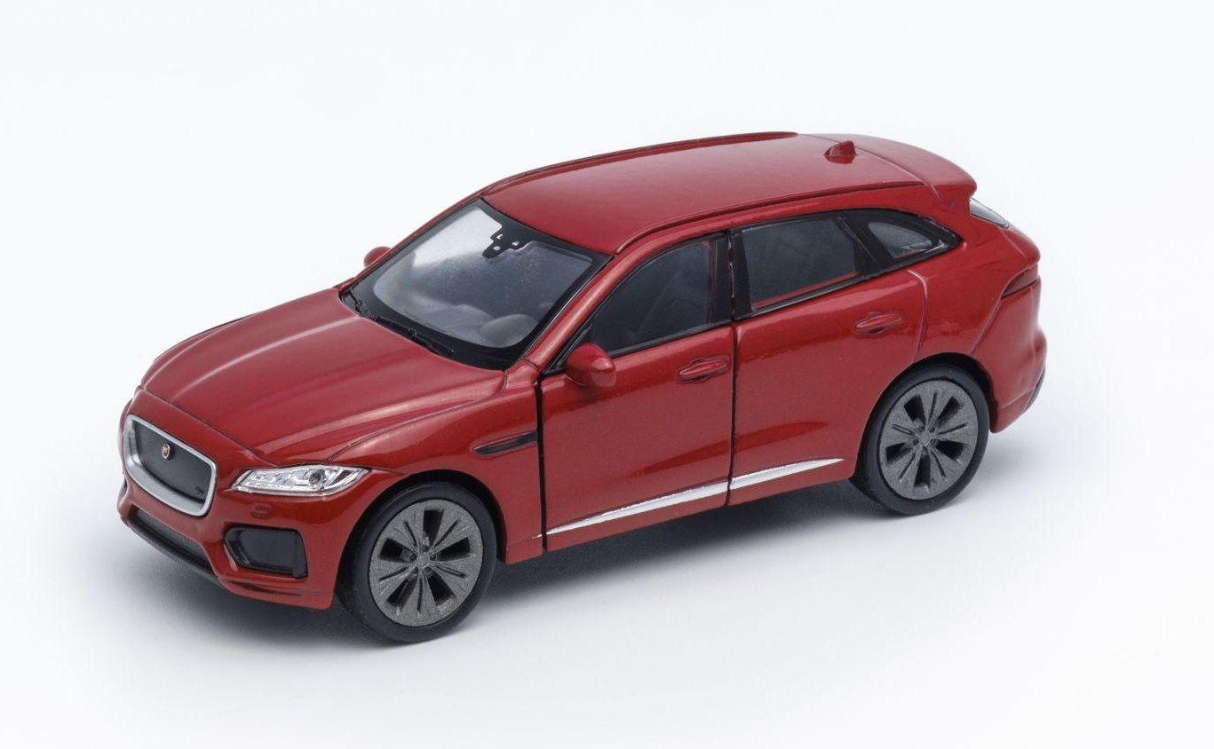 Welly Jaguar F-Pace Červený 1:34-39