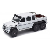 Welly Mercedes-Benz G 63 AMG 6x6, bílý 1:24