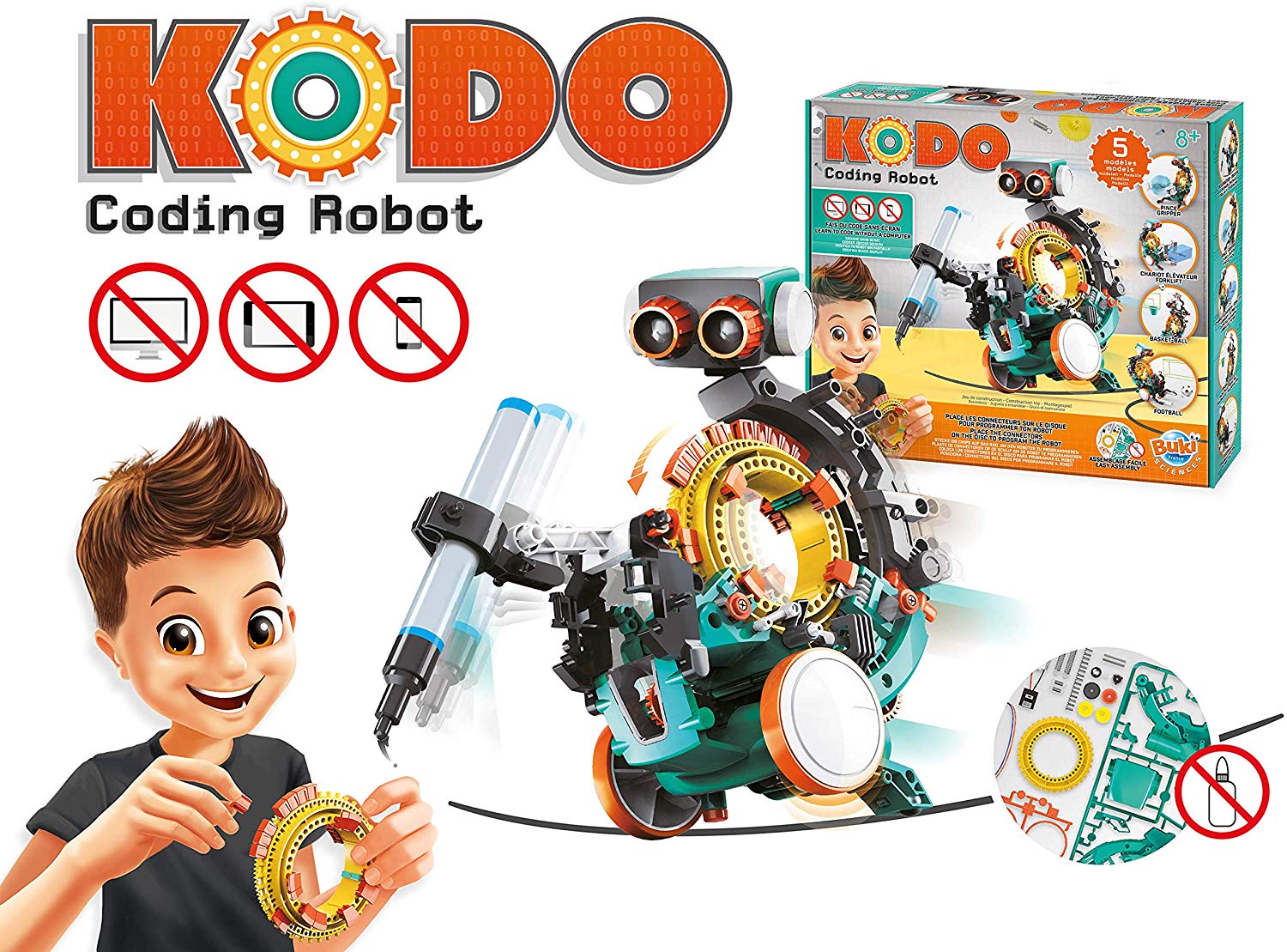 BUKI Kódovací robot KODO