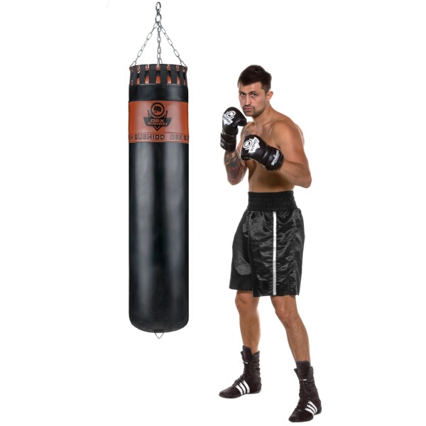 Profesionální kožený boxovací pytel DBX BUSHIDO Sovereign 140/45cm, 50kg