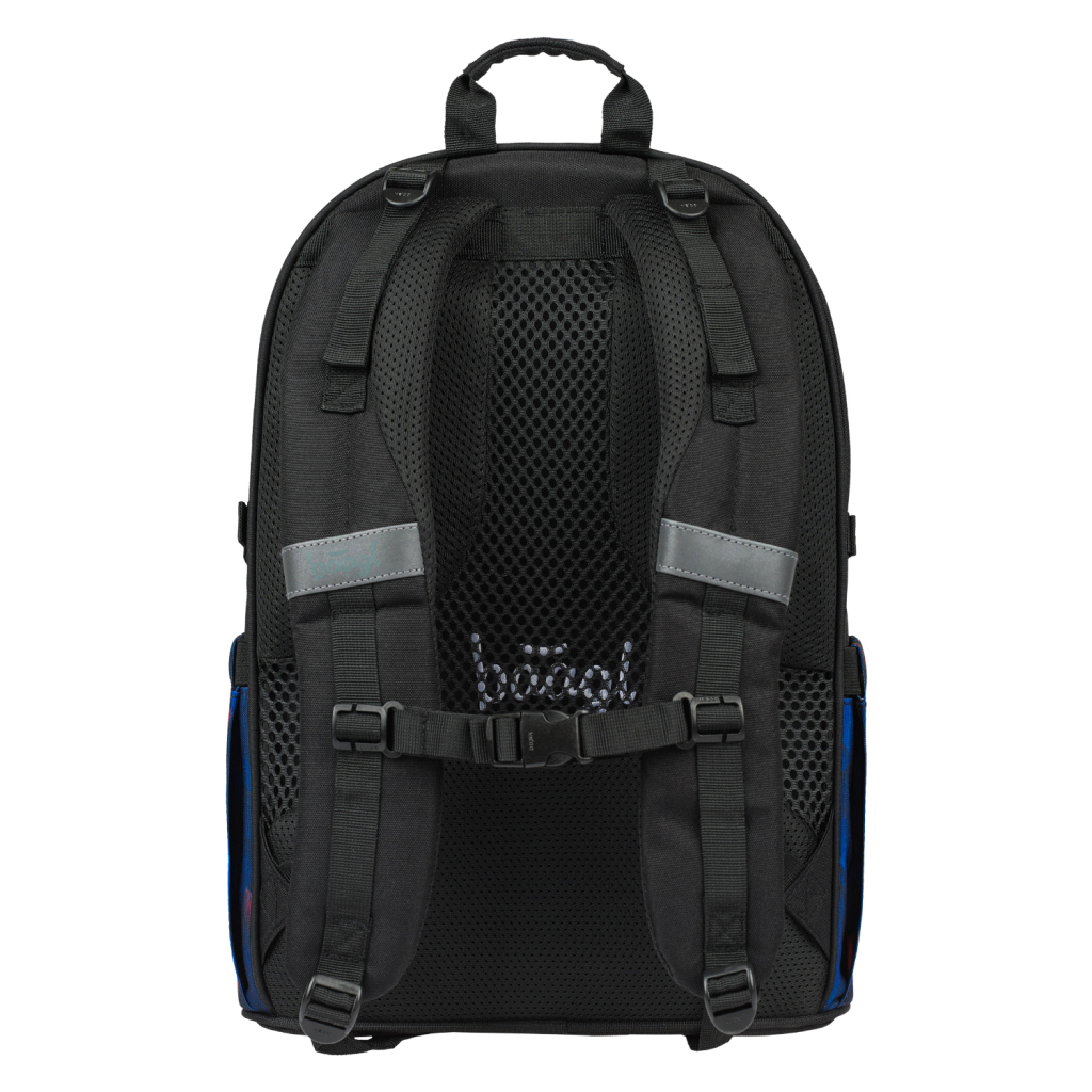 BAAGL SET 3 Skate Indigo: batoh, penál, sportovní taška
