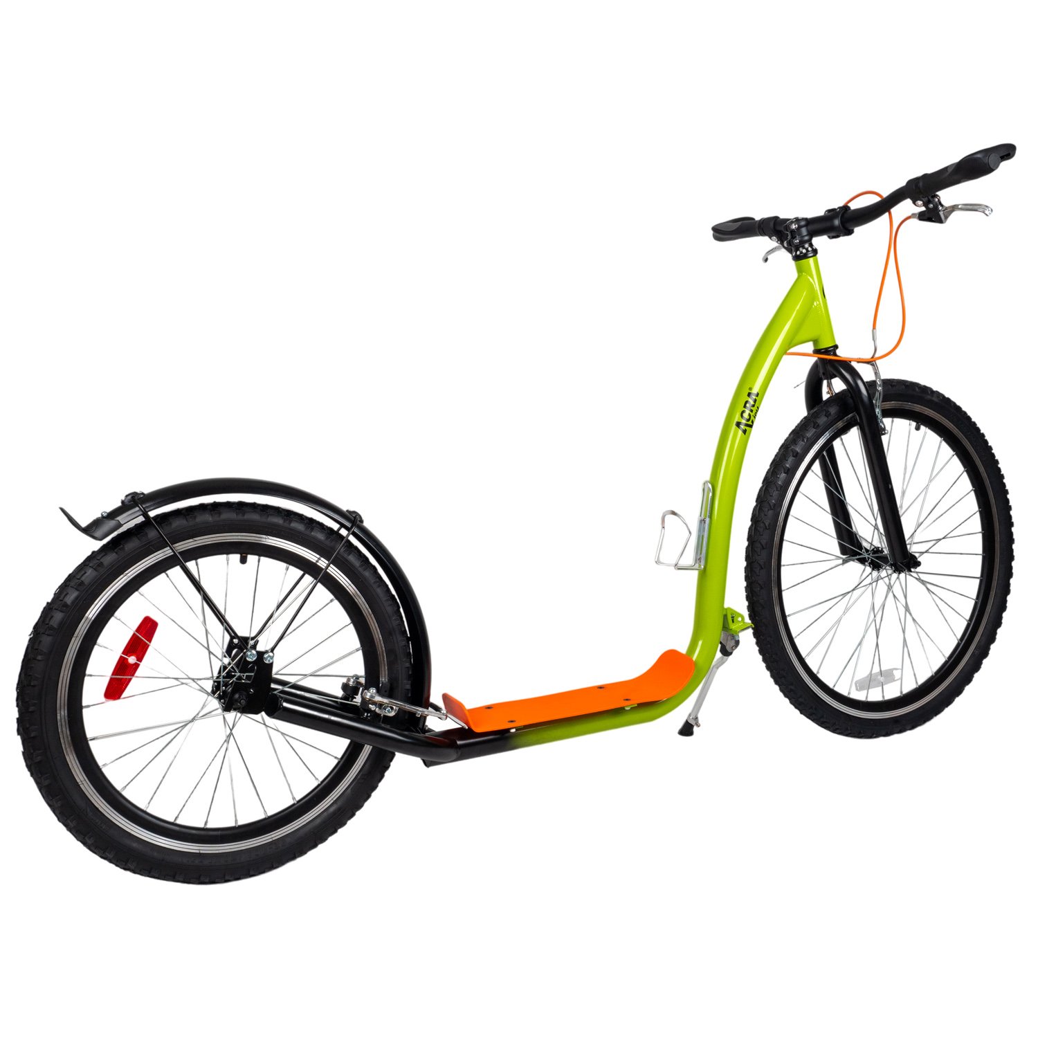 Acra Joy Racer Koloběžka 26/20, zeleno-oranžová