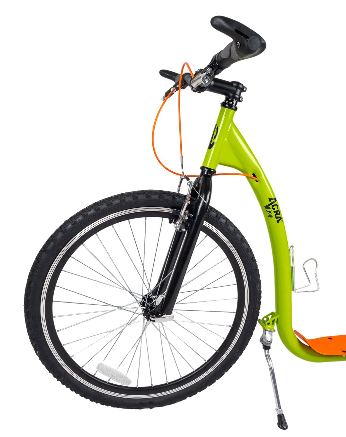 Acra Joy Racer Koloběžka 26/20, zeleno-oranžová