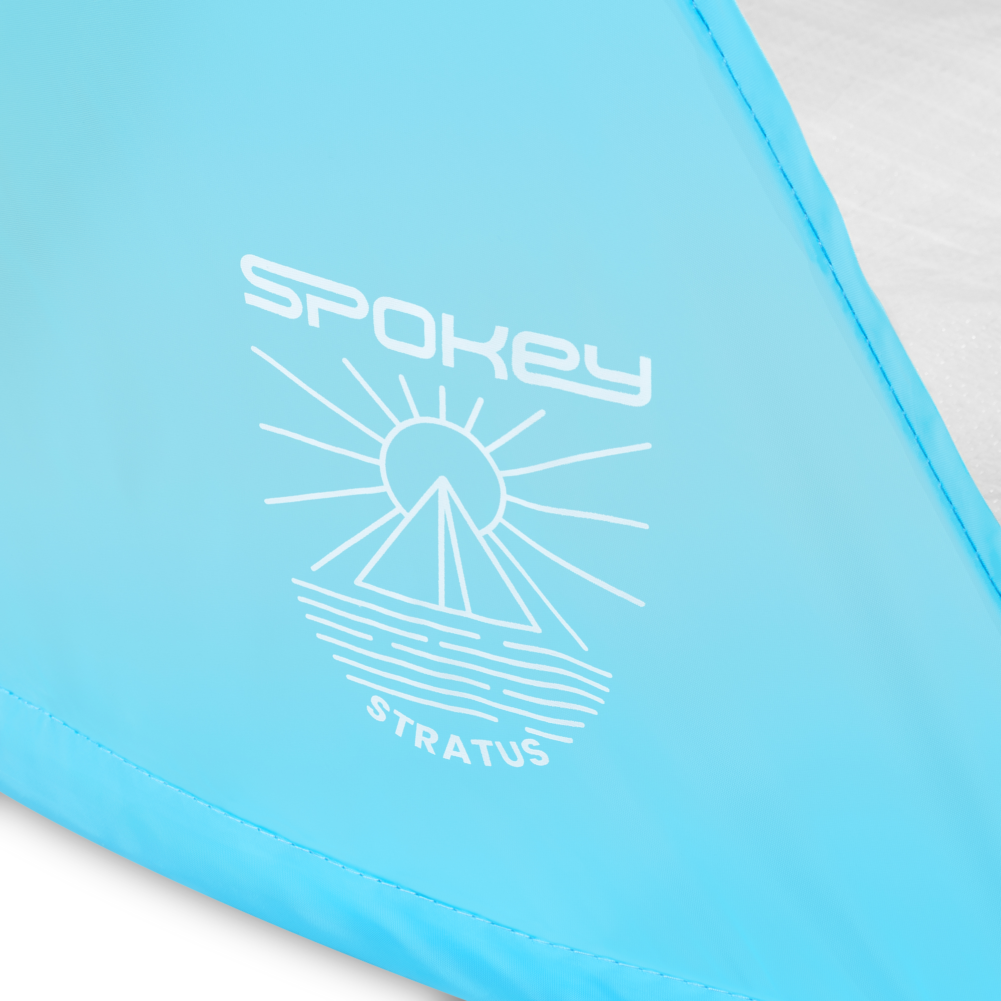 Spokey STRATUS Samorozkládací plážový paravan, UV40, žlutý