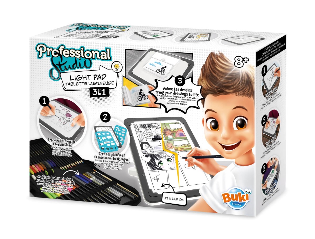BUKI Profesionální studio, Komiksová kreslící tabulka 3v1