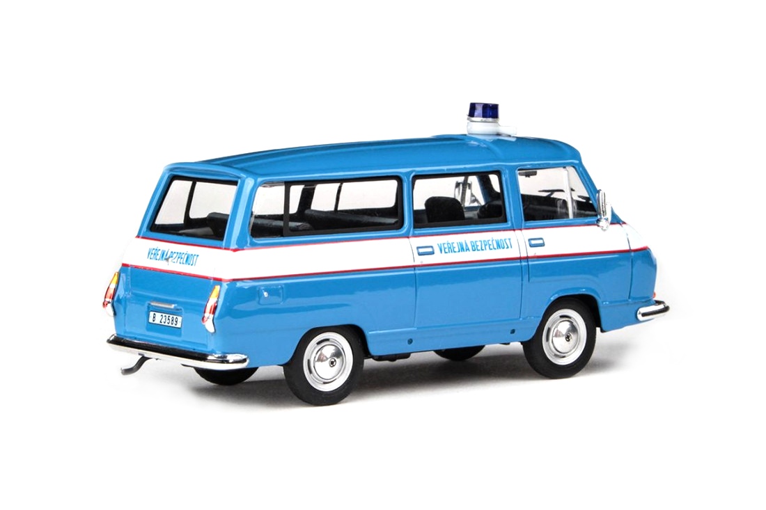 Abrex Škoda 1203 (1974) Veřejná Bezpečnost, Modrá 1:43