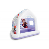 Nafukovací domeček Frozen, stan Intex 48632, 137x109x122 cm