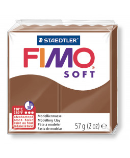 FIMO soft hnědá 57g