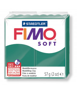 FIMO soft tmavě zelená 57g