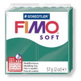 FIMO soft tmavě zelená 57g