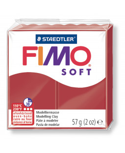 FIMO soft vánoční červená 57g