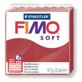 FIMO soft vánoční červená 57g
