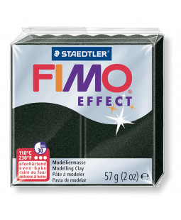 Staedtler FIMO efekt černá perleťová 57g