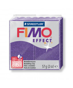 Staedtler FIMO efekt fialová se třpytkami 57g