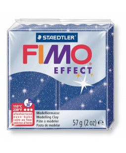 Staedtler FIMO efekt modrá se třpytkami 57g