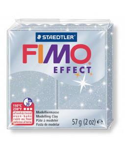 Staedtler FIMO efekt stříbrná 57g