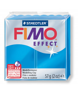 Staedtler FIMO efekt transparentní modrá 57g
