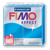 Staedtler FIMO efekt transparentní modrá 57g
