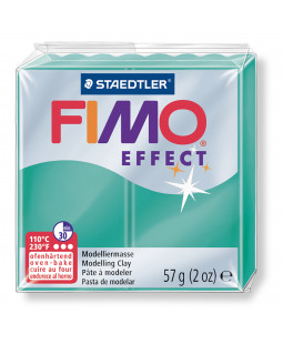 Staedtler FIMO efekt transparentní zelená 57g