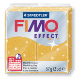 Staedtler FIMO efekt zlatá se třpytkami 57g
