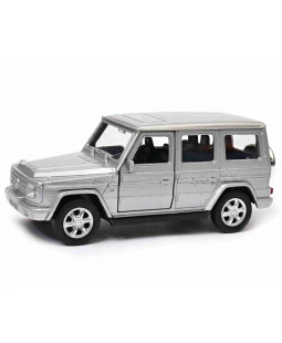 Welly Mercedes Benz G-Class stříbrný 1:32