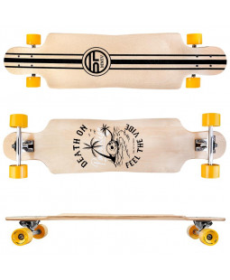 Spokey LONGBAY Longboard 94x23,5 cm, ABEC7