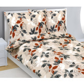 Bellatex Povlečení krep, Podzimní listí - 140x200, 70x90 cm