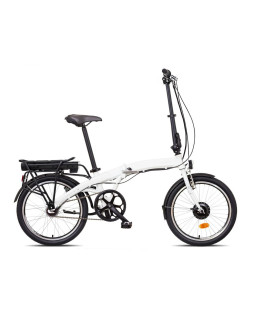 Skládací elektrokolo Liberty e-HYPERION Nexus 7spd 36V, 10,4 Ah, bílé