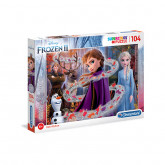 Clementoni Puzzle Ledové království, 104 dílků