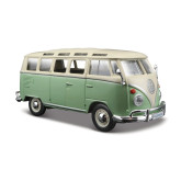 Maisto Volkswagen Van Samba, Zeleno-krémový 1:25