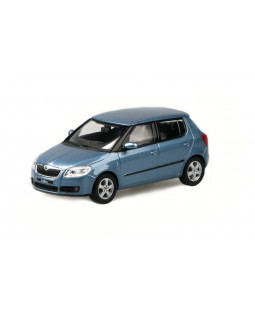 Abrex Škoda Fabia II (2006) Šedá Satin Metalíza 1:43