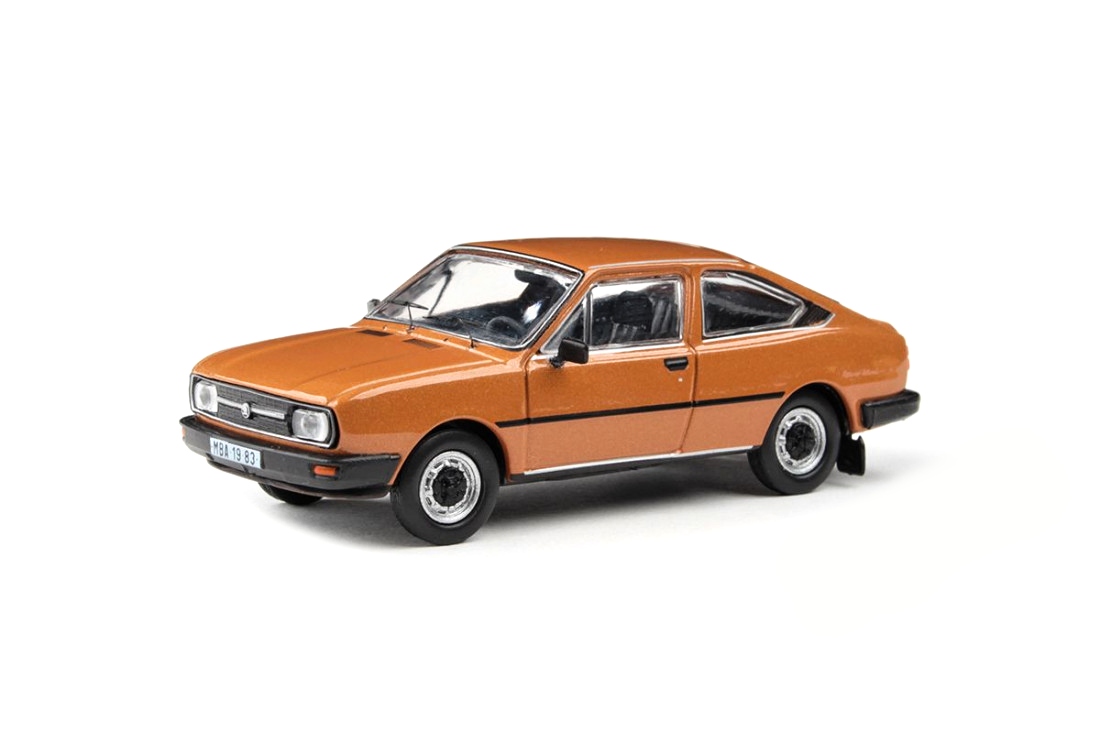 Abrex Škoda Garde (1982) Bronzová Metalíza 1:43