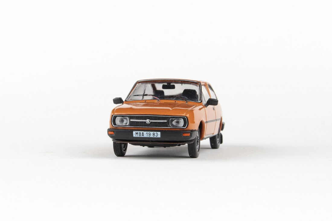 Abrex Škoda Garde (1982) Bronzová Metalíza 1:43