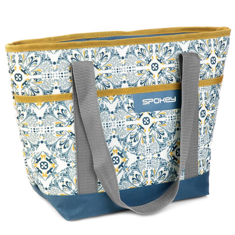 Spokey Acapulco Plážová termo taška, retro 39x15x27 cm