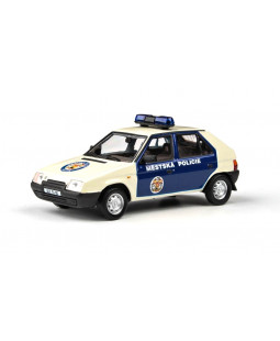 Abrex Škoda Favorit 136L (1988) Městská Policie Praha 1:43