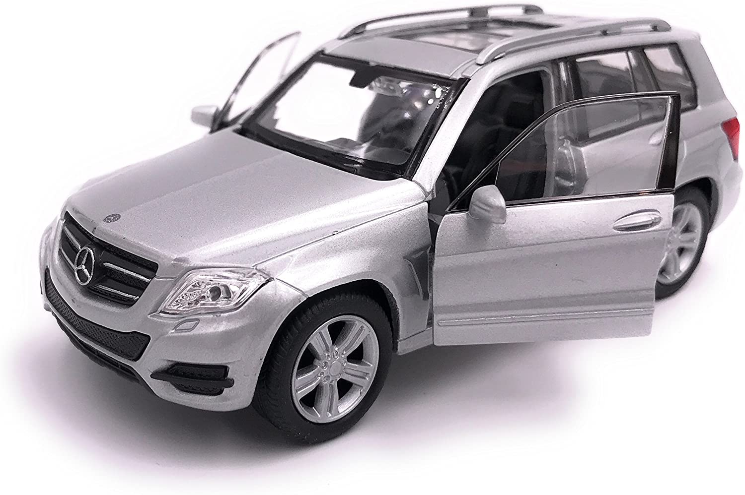 Welly Mercedes Benz GLK stříbný 1:36