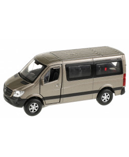 Welly Mercedes Benz Sprinter Traveliner, brown 1:34-39